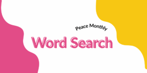 ⬇️ PEACE Word Search